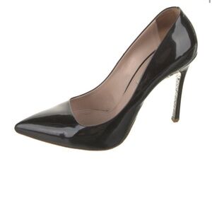 Miu Miu Black Patent Pumps 9.5